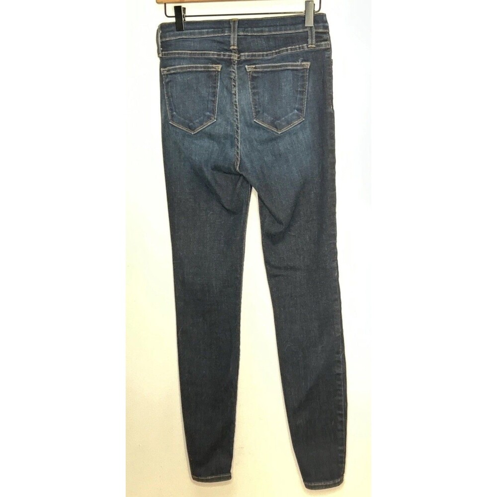 Judy Blue Jeans 5/27 Stretchy Dark Denim Skinny Mid Rise Capsule Wardrobe - Picture 3 of 4